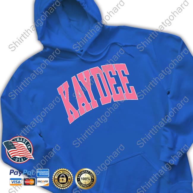 Kappa Delta Kaydee Sweatshirt Kappa Delta Kaydee Hooded Sweatshirt
