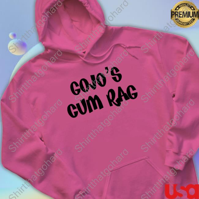 Official Gojo's Cum Rag T Shirts Gojo's Cum Rag Shirts