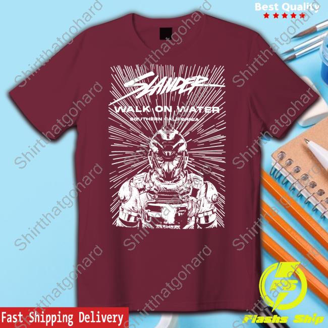 Walk On Water Socal Tee Slander Merch Walk On Water Southern California Tee