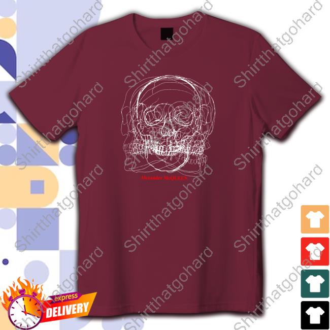 Alexander McQueen Sketch Skull Tee