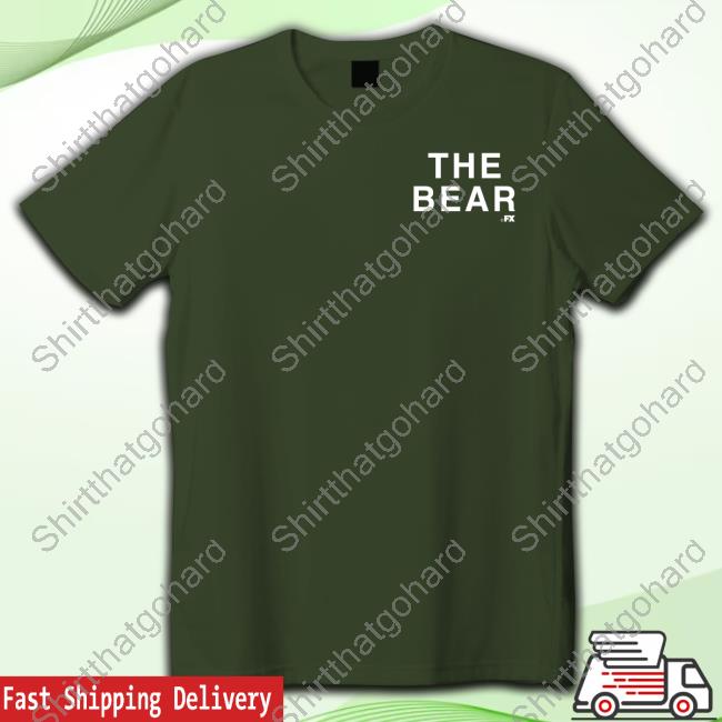 FX Networks Shop The Bear Logo Cap Official FX Networks Shop The Bear Logo Long Sleeve Tee