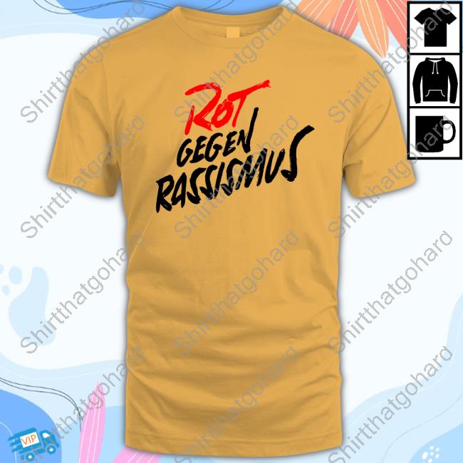 Original Rot Gegen Rassismus T-Shirt Rot Gegen Rassismus Limited Edition Long Sleeve T-Shirt