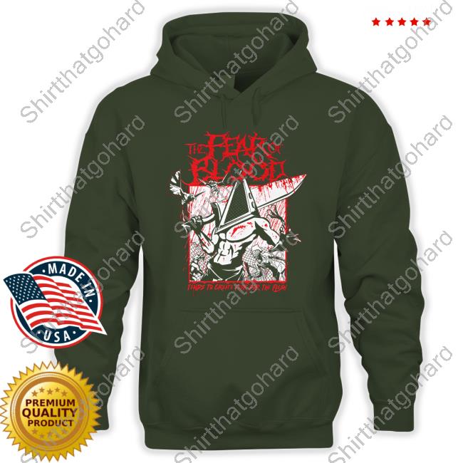 Official Ayylien Merch Silent Hill 2 Tee Ayylien Merch Silent Hill 2 The Fear Of Blood Tends To Create Fear For The Flesh Sweatshirt