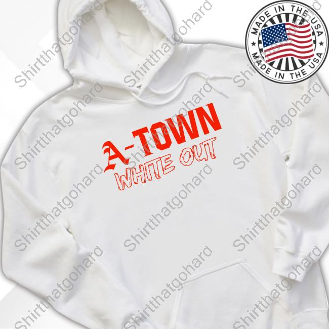 Official A-Town White Out Tee Shirt Official Altavista Sports A-Town White Out Shirt