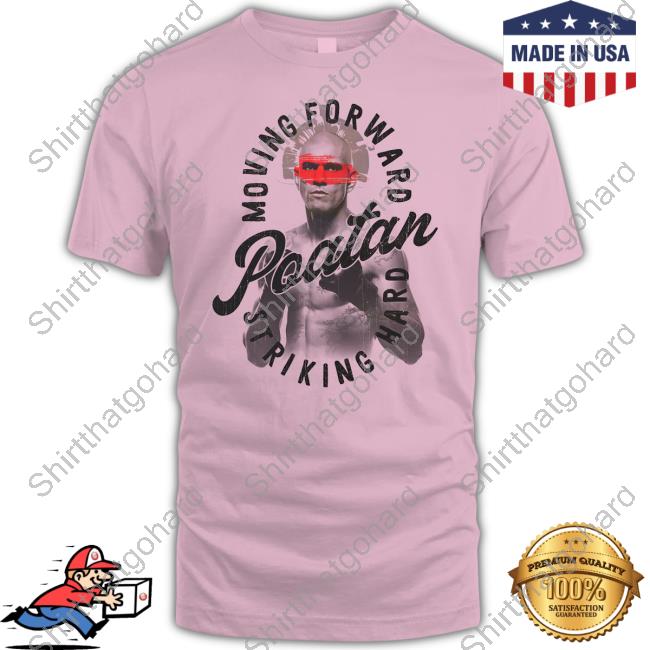 Official Alex Pereira MerchLabs Poatan Striking Hard Tee