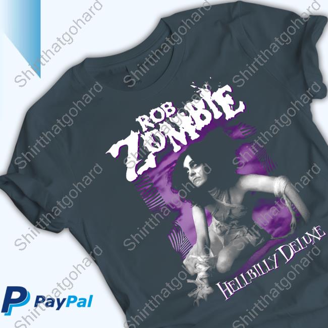Rob Zombie Merch Living Dead Girl Sheri Tee Rob Zombie Merch HellBilly Duluxe Living Dead Girl Sheri Shirt