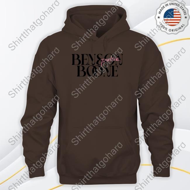 Official Benson Boone Merch Pulse Logo Tee Official Benson Boone Merch Pulse BB Logo Tee