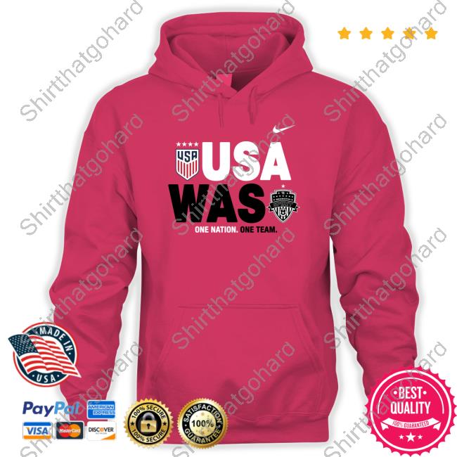 Washington Spirit Usa Was One Nation One Team Shirts Official Usa Was One Nation One Team T Shirts