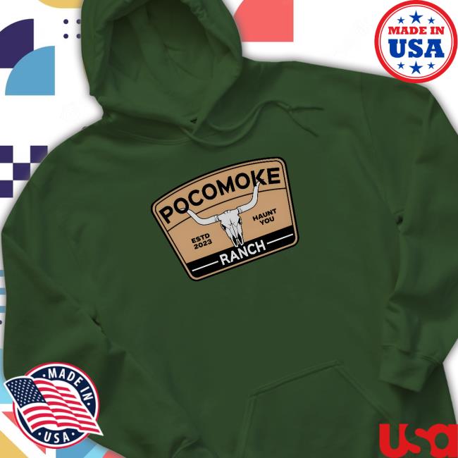 Pocomoke Ranch Crewneck Sweatshirt Pocomoke Ranch Tee Shirt