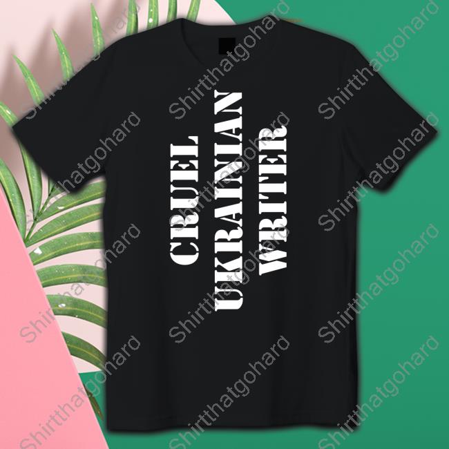 Victoria Amelina Cruel Ukrainian Writer Shirt