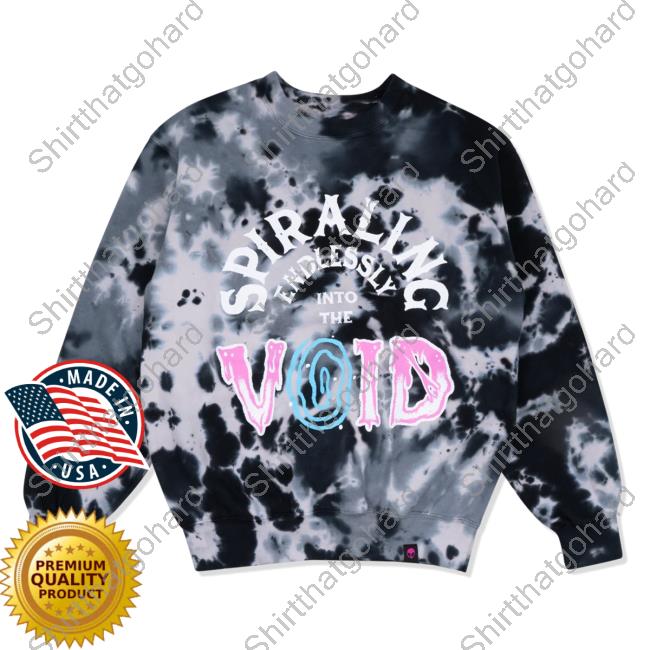 Official Elvis The Alien Ayylien Clothing Spiraling Endlessly Crewneck
