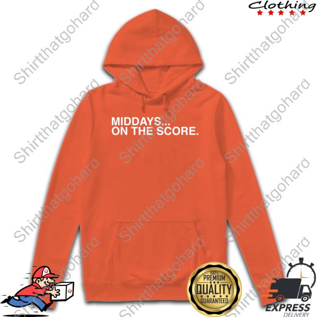 Official Shane Riordan Middays On The Score Shirt Official Middays On The Score Shirt