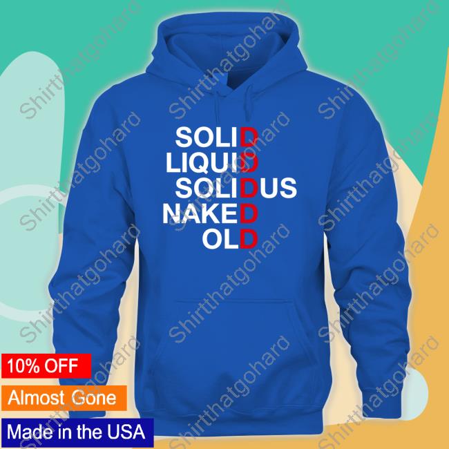 Solid Liquid Solidus Naked Old Sweatshirt