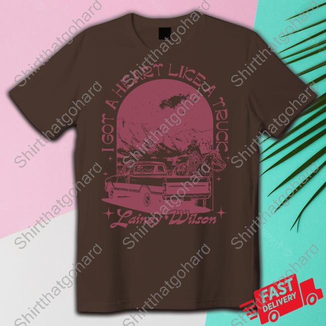 Heart Like A Truck Natural Tee Lainey Wilson Merch I Got A Heart Like A Truck Natural Tee