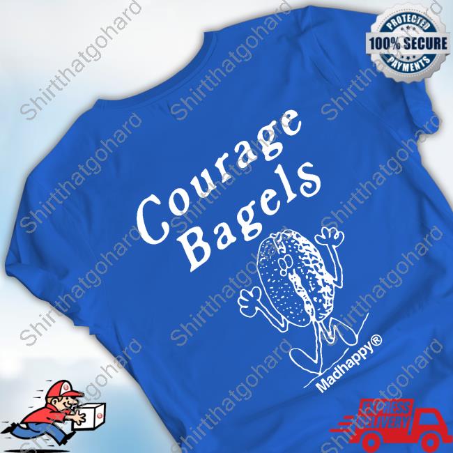 Madhappy Courage Bagels Fleece Tee Courage Bagels Fleece Long Sleeve T-Shirt