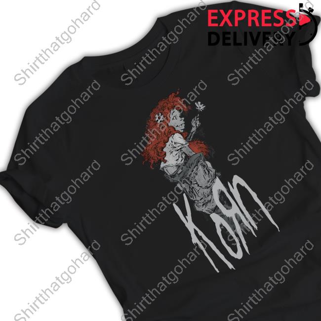 Korn Ftl Flower Child Tee Official Korn Merch Ftl Flower Child Shirt Kornwebstore