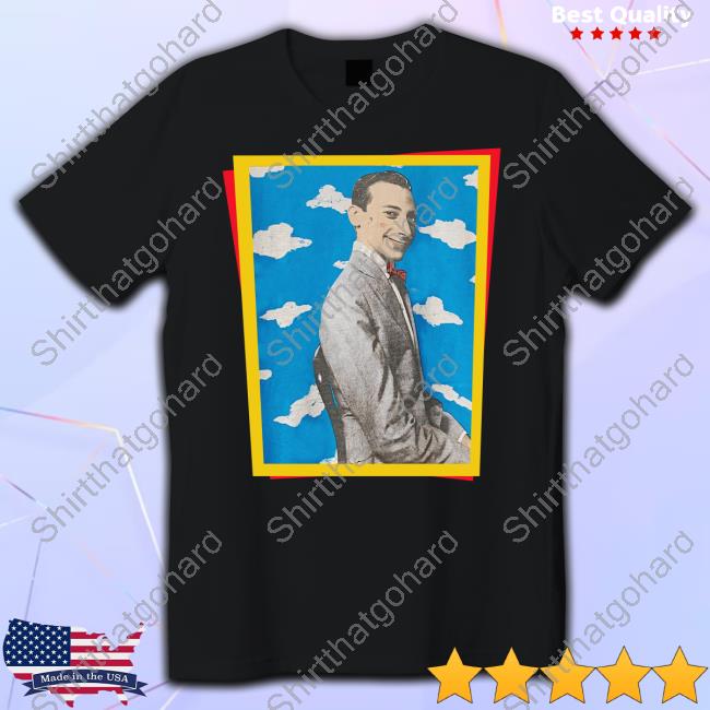 Official 80S Pee Wee Herman T Shirt Official Vintage 80S Pee Wee Herman T-Shirt