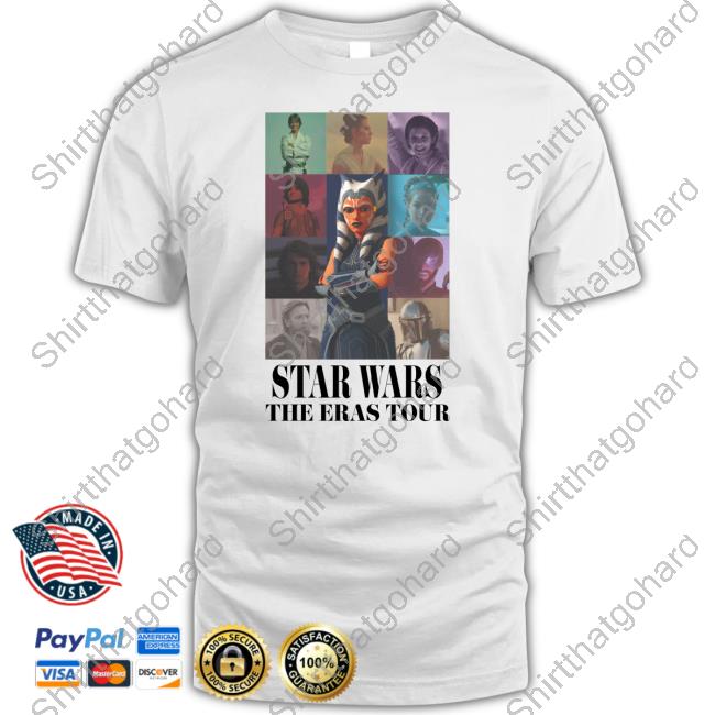 Star Wars The Eras Tour T Shirt Ahsokasgoggles