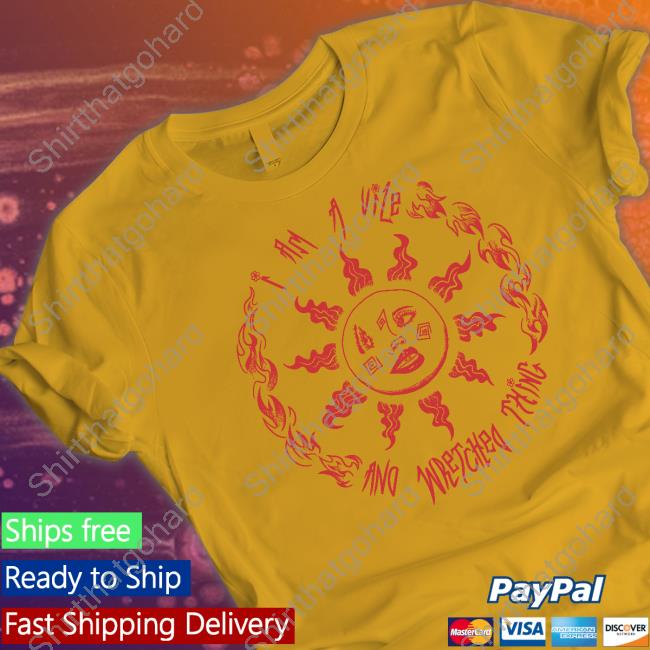Official Raw Paw Store Heatwave I Am A Vile And Wretched Thing T-Shirt By King Of The Pixies Official Raw Paw Store Heatwave I Am A Vile And Wretched Thing Shirt By King Of The Pixies