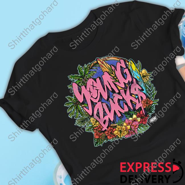 Official Aew Shop Young Bucks Love Maui Shirt