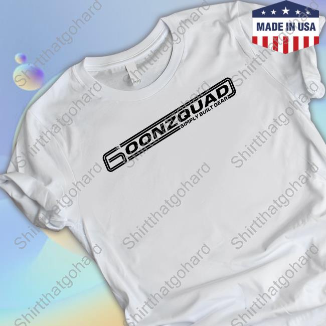 Official Goonzquad Merch Simply Built Gear Tee