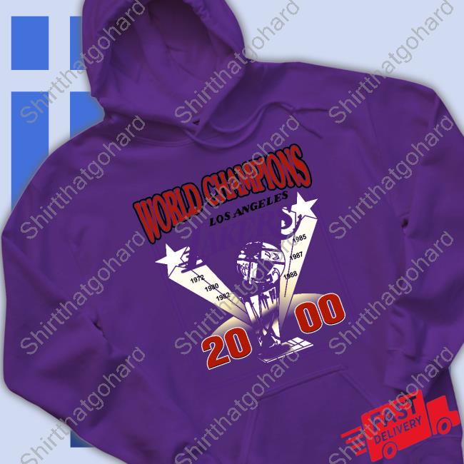 World Champions Los Angeles Lakers 2000 Sweatshirt