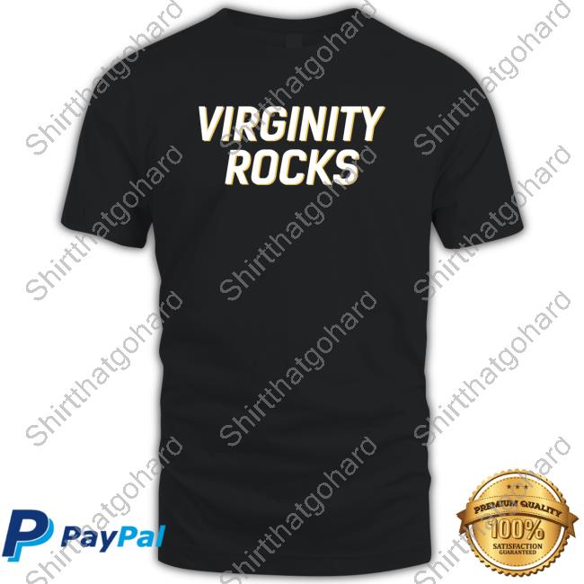 Danny Duncan Merch Virginity Rocks Light Blue Hoodie Official Virginity Rocks Long Sleeve Tee