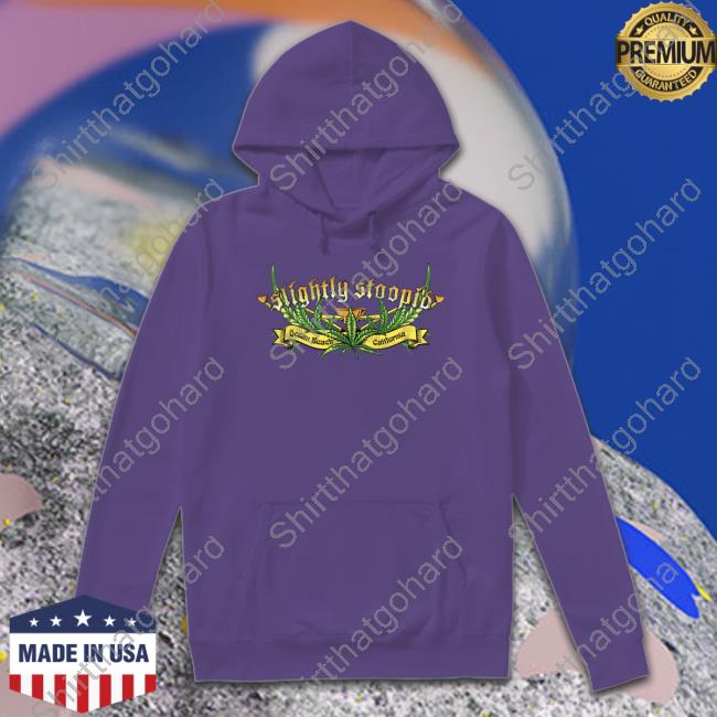 Official Slightly Stoopid Merch Slightly Stoopid Ocean Beach California 4/20 Crest Hoodie Official Slightly Stoopid Merch Slightly Stoopid Ocean Beach California 4/20 Crest T Shirt