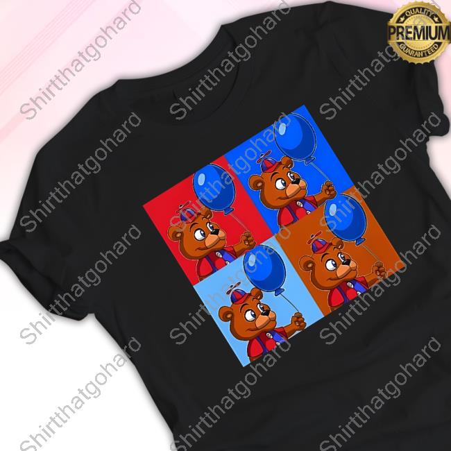 Jonny Blox Balloon Freddy Shirt Freddy Fazbear