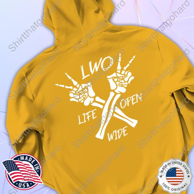 Dueces T-shirt Official Cboystv Merch Lwo Life Wide Open T-shirt