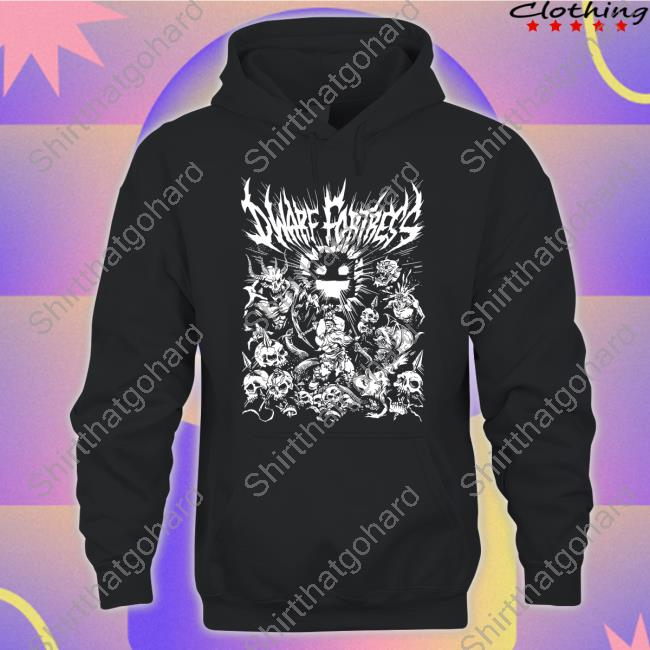 Dwarf Fortress Merch Dwarf Fortress Losing Is Metal Long Sleeve Shirt Nina Matsumoto Fangamer