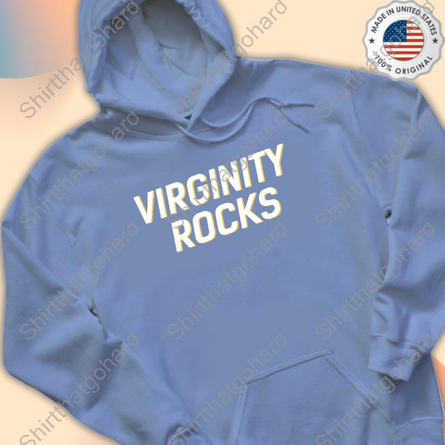 Danny Duncan Merch Virginity Rocks Light Blue Hoodie Danny Duncan Virginity Rocks Tee