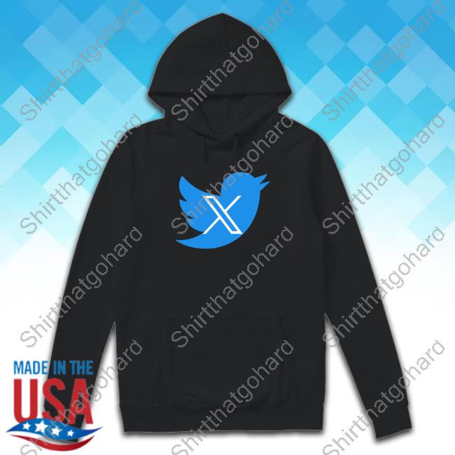 New Twitter Logo X To Replace Blue Bird T Shirt