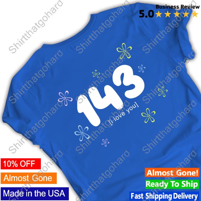 Punz 143 I Love You Sweatshirt Official Punz 143 I Love You Cute
