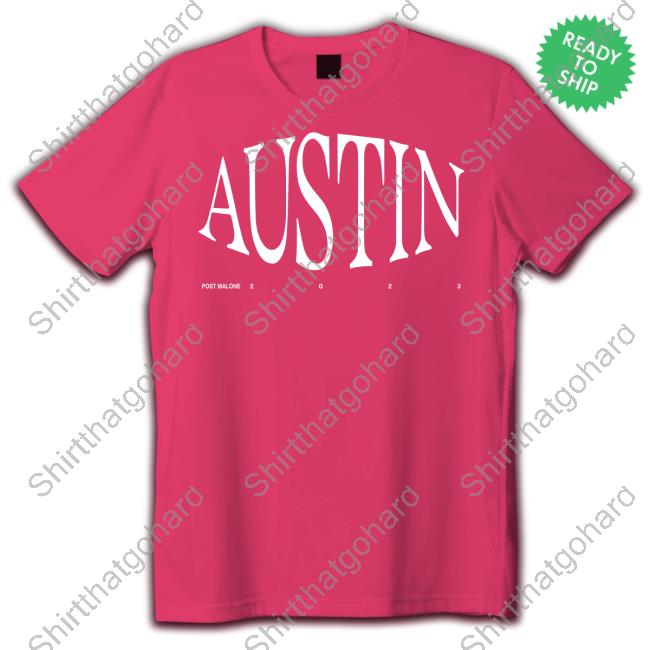 Post Malone Austin 2023 Crewneck Sweatshirt Official Post Malone Merch Austin 2023 Hoodie