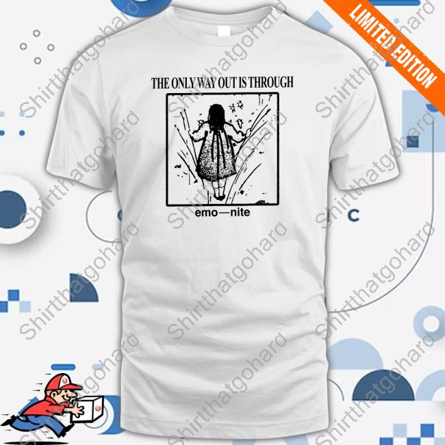Official Emonite Merch The Only Way Out Is Through Tee