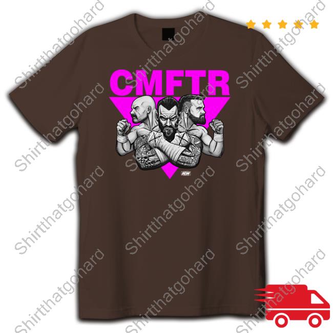 Official All Elite Wrestling CM Punk And FTR The Foundation Sweatshirt
