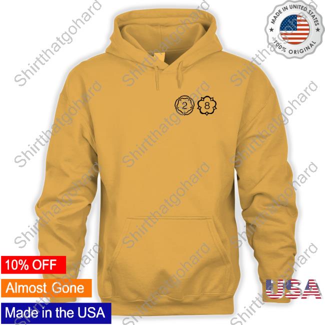 28 Hooded Sweatshirt 28 Tee Shirt