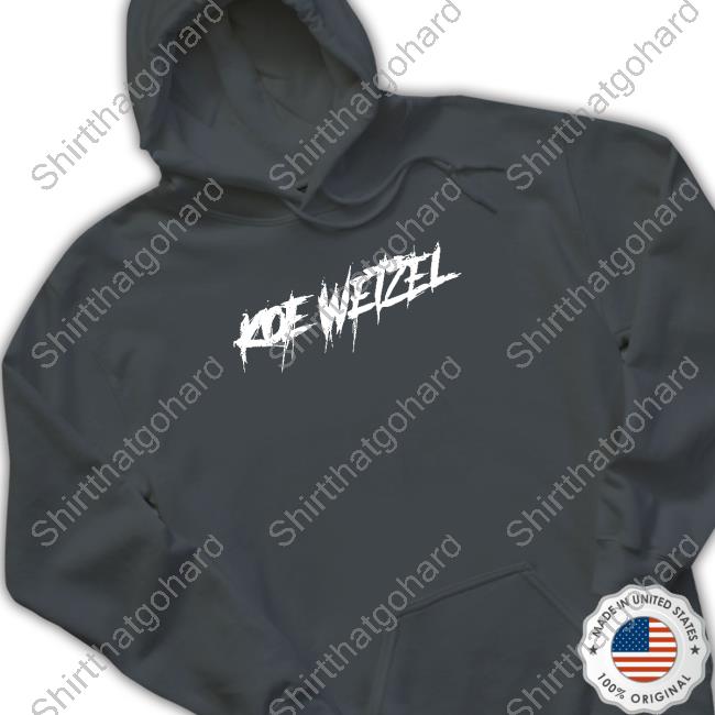 Koe Wetzel Merch Black Script Hoodie