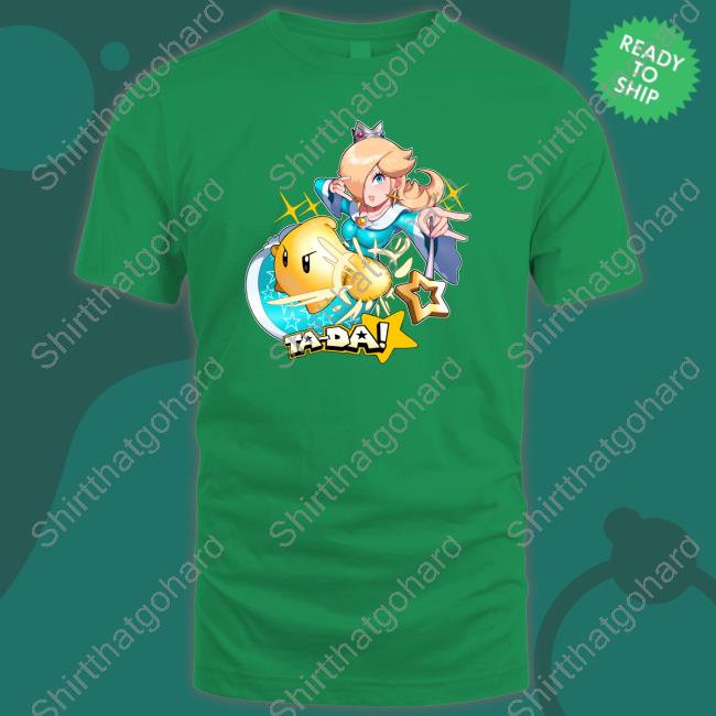 SaRuWolf Princess Rosalina Ta Da T-Shirt Dabuz's Cosmic Queen Default Shirt