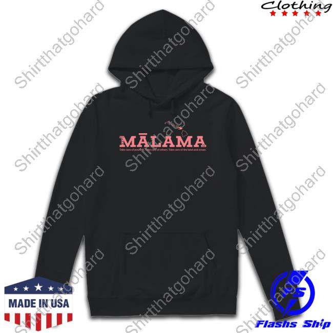 Play Salty Merch Mālama Maui Strong T Shirt Mālama Maui Strong Tee