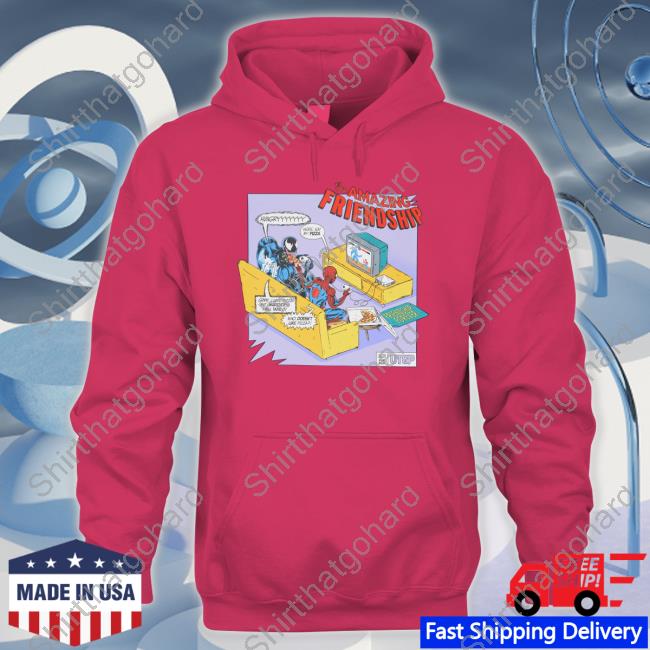 Uniqlo Utgp2023 The Amazing Friendship T Shirts Spider-Man And Venom Uniqlo Utgp2023 The Amazing Friendship Hoodie Spider-Man And Venom