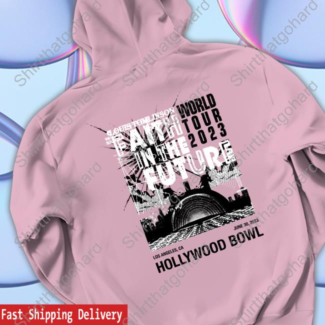 Hollywood Bowl World Tour Shirt Louis Tomlinson Merch Hollywood Bowl World Tour Tee Shirt