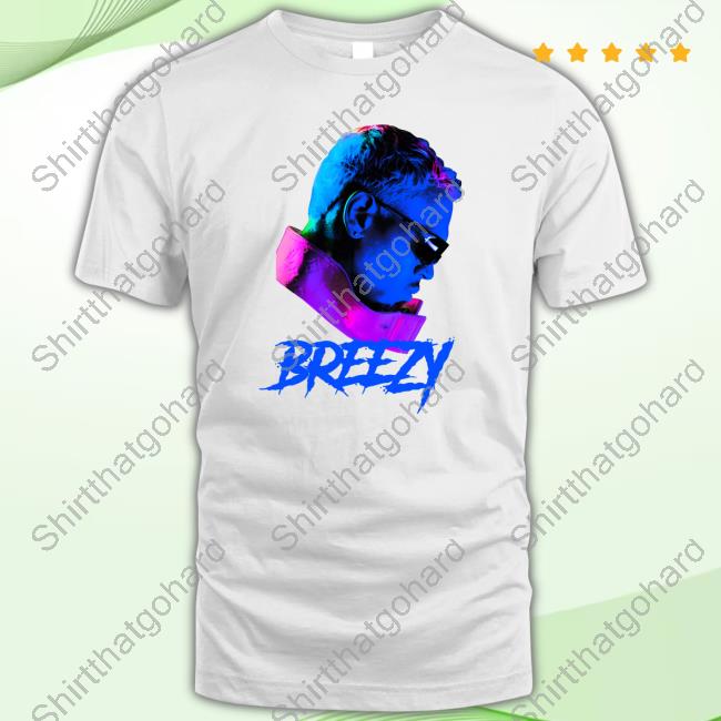 Chris Brown Merch Breezy Profile Tee Shirt
