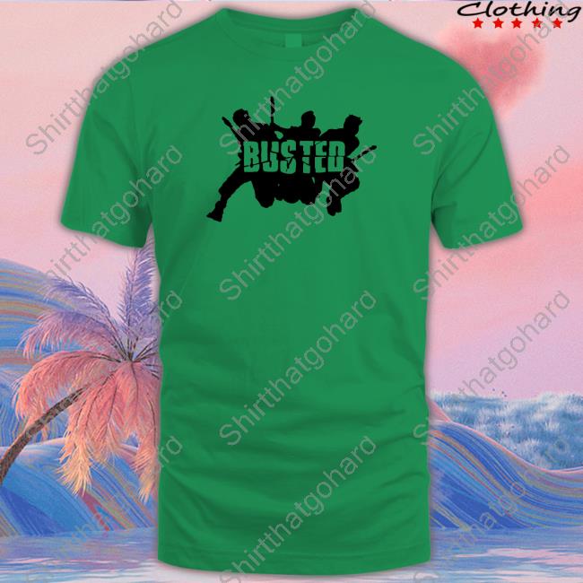 Official Busted Merch Silhouette Jump Ringer Busted Sweatshirt Official Busted Merch Silhouette Jump Ringer Busted Shirt