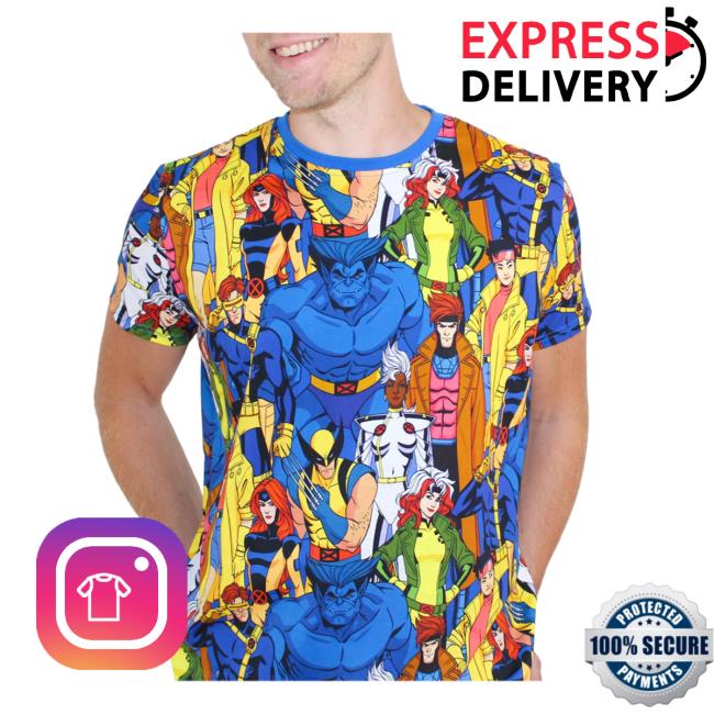Official Cakeworthy Store X-Men Retro AOP Hoodies Cakeworthystore 3D All Over Print