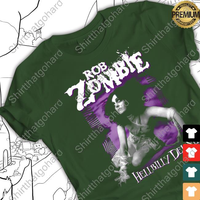Rob Zombie Merch Living Dead Girl Sheri Tee Official Rob Zombie Merch HellBilly Duluxe Living Dead Girl Sheri Tee