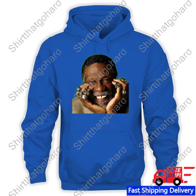Official Giannis Antetokounmpo Bill Russell Shirt Bill Russell T-Shirt