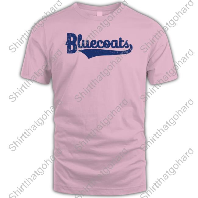 Bluecoats Merch Bluecoats White Long Sleeve Shirt Bluecoats White Tee Shirt