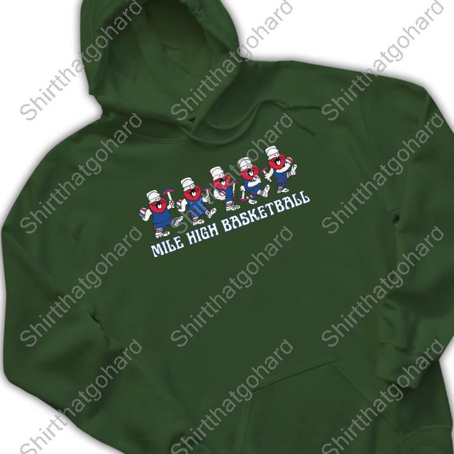 Official Barstool Sports Mile High Basketball Tee Barstool Sports Mile High Basketball Shirt